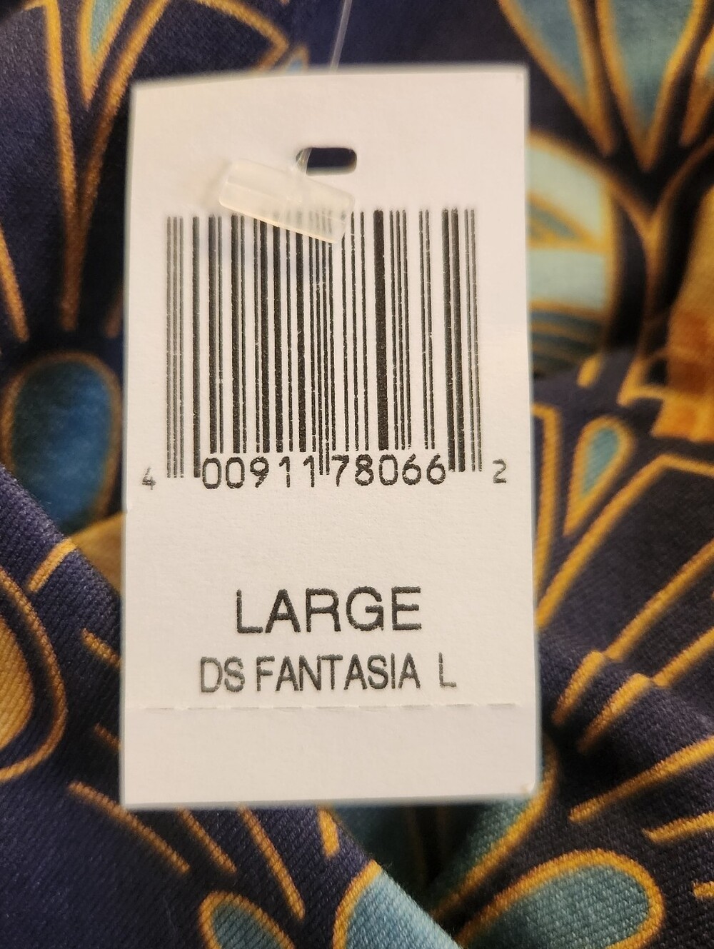 Disney Dress Shop Fantasia Art Deco Dress L NWT Sorcerer Mickey - Picture 7 of 16